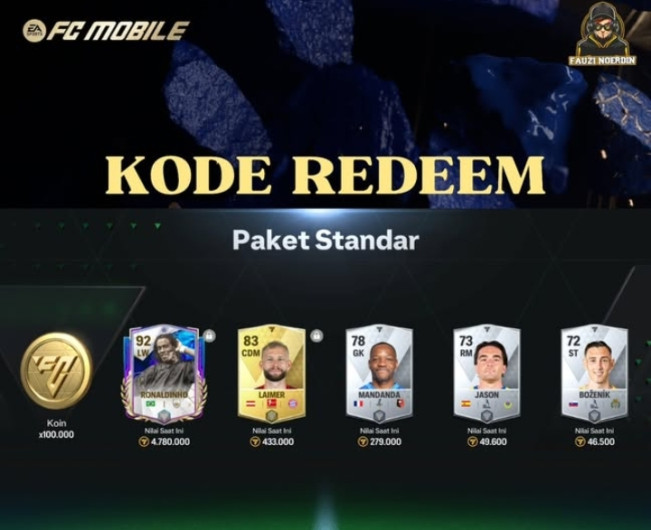 Ilustrasi Kode Redeem FC Mobile. [Instagram]